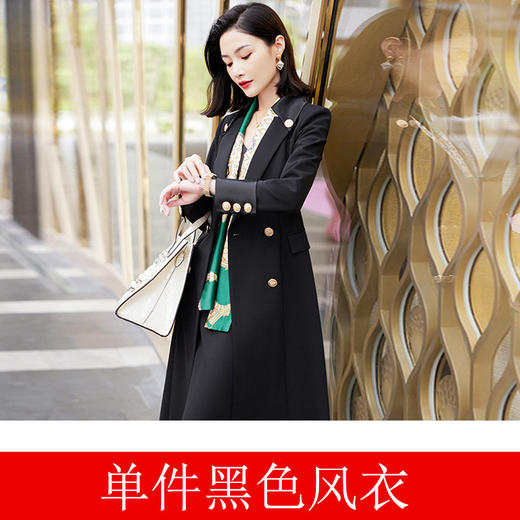 时尚气质中长款西服风衣XZ-HYN9910 商品图7