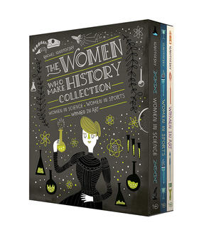 那些创造了历史的女性英文原版 The Women Who Make History Collection 女性历史 Women in Science in Sports in Art