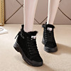 新款内增高马丁靴 短靴后拉链短筒休闲鞋棉靴子ZY-T9A539 商品缩略图3
