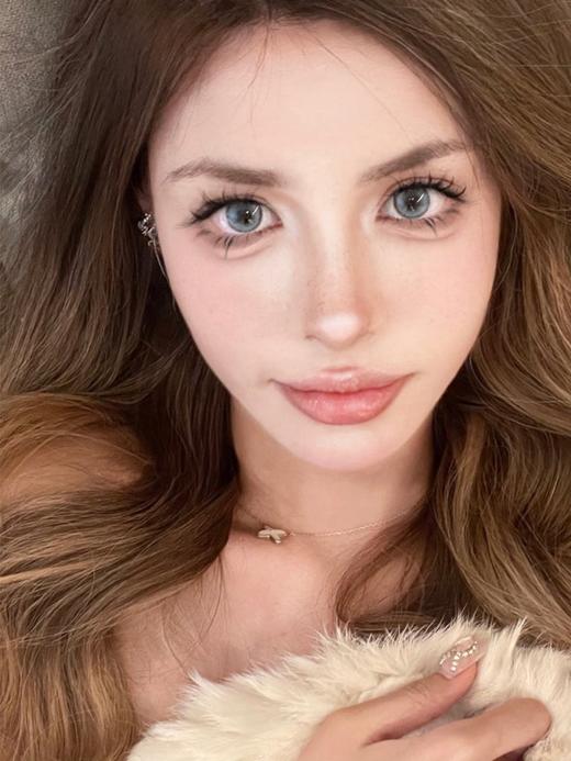 『日抛大直径』CON4U-蓝盐喔喔14.5mm【日抛0-1000度 无525/575/850/950】 商品图7