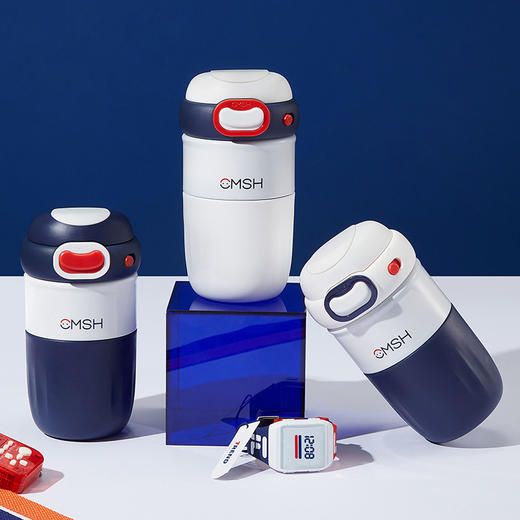 「三款配色！潮搭礼盒装」316不锈钢咖啡杯保温杯 生日礼物保温杯男礼盒商务成人水杯餐饮用具 商品图2