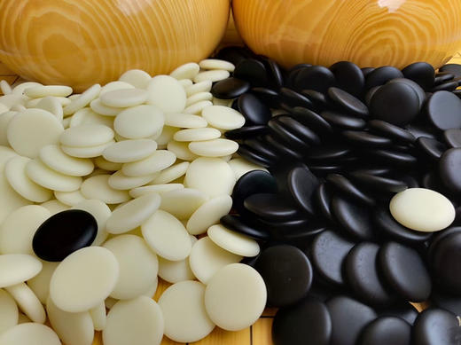 包邮 围棋新榧罐  实木整木围棋罐+A大老云子 正品云子 商品图5