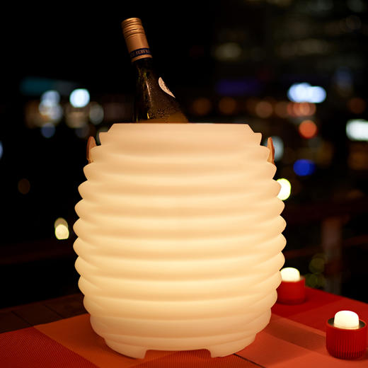 华十乐创意灯室内外露营聚会北欧花瓶装饰摆件冰桶蓝牙音箱-迷你 商品图1