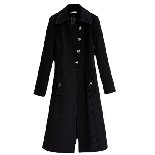 职业风大衣中长款空姐气质售楼部工装毛呢外套XZ-20662 商品图3