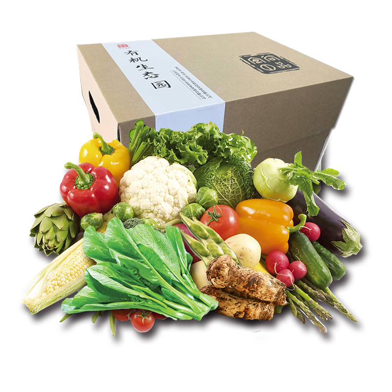 甄选有机蔬菜12菜166元套餐礼盒装