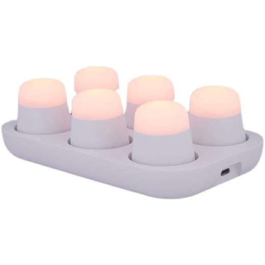 华十乐创意LED氛围灯礼品北欧简约现代装饰摆件彩灯-萤火虫 商品图4