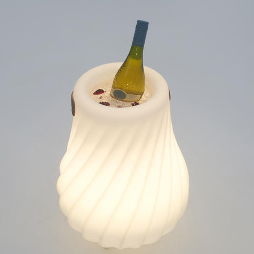 华十乐创意灯具户外聚会露营北欧装饰花瓶摆件冰桶蓝牙音箱-淑女 商品图3