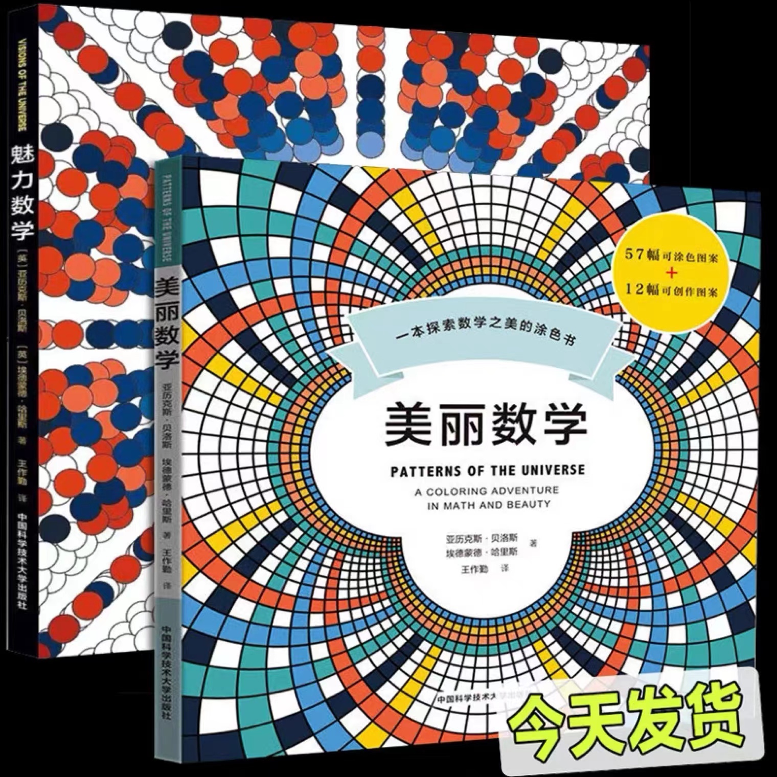 美丽数学+魅力数学：一本探索数学之美的涂色书