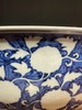 刷蓝地拔白龙凤花卉纹大碗，顺丰包邮 商品缩略图3