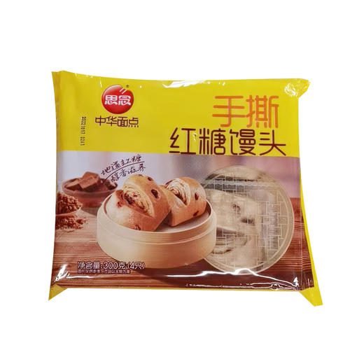 思念手撕红糖馒头300g 商品图0