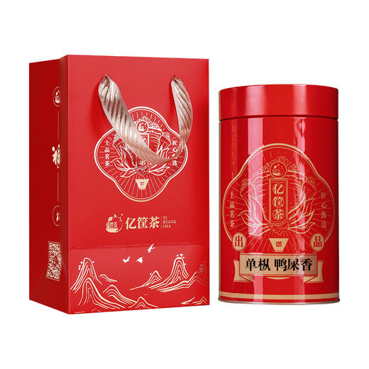 亿筐茶 250g单丛鸭屎香手提袋 圆罐1110 商品图4