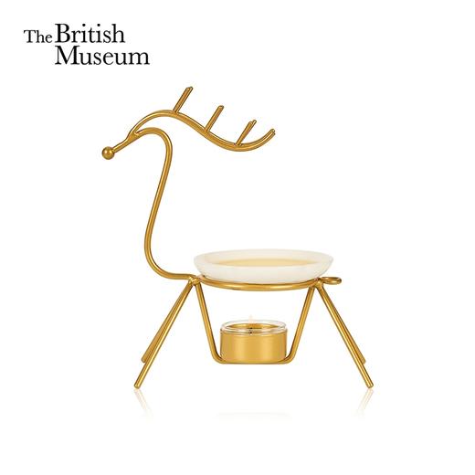 大英博物馆麋鹿系列圣诞鹿香薰蜡烛铁艺融蜡炉香氛礼盒 商品图1