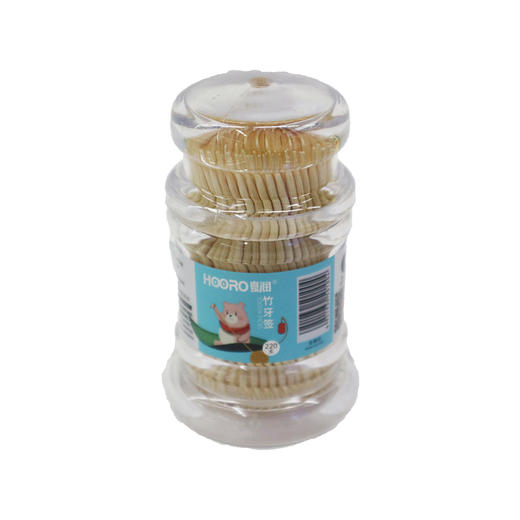 豪润HR100宝塔竹牙签220支 商品图0