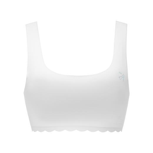 都市丽人少女三步优选内衣无尺码超薄背心式泳布文胸无排扣无钢圈BB36C1 商品图7