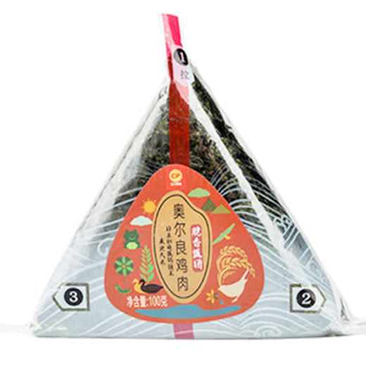 正大奥尔良鸡肉饭团100g 商品图0