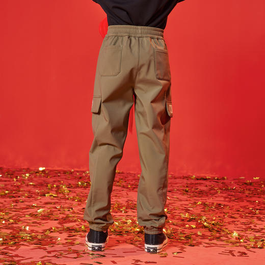 CONVERSE 春 大童 小童 长裤 CNVB-WP-D690 商品图4