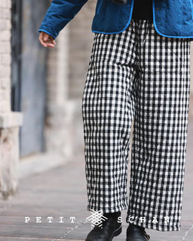 PETIT SCHAN小闪 CLO#059 bread Pants 面包裤 黑科技气凝胶棉绗棉裤