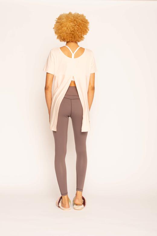 高弹提臀中高腰九分紧身裤 商品图10