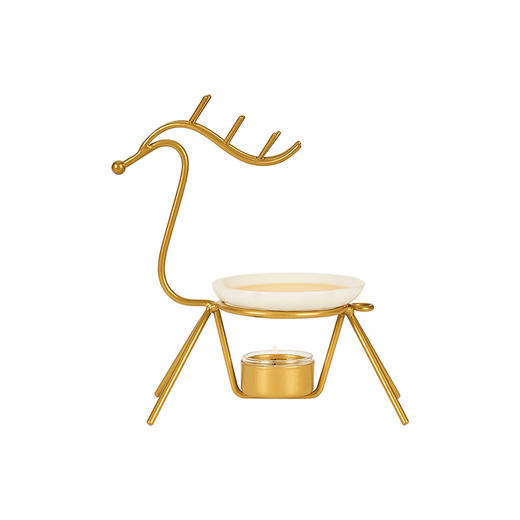 大英博物馆麋鹿系列圣诞鹿香薰蜡烛铁艺融蜡炉香氛礼盒 商品图4