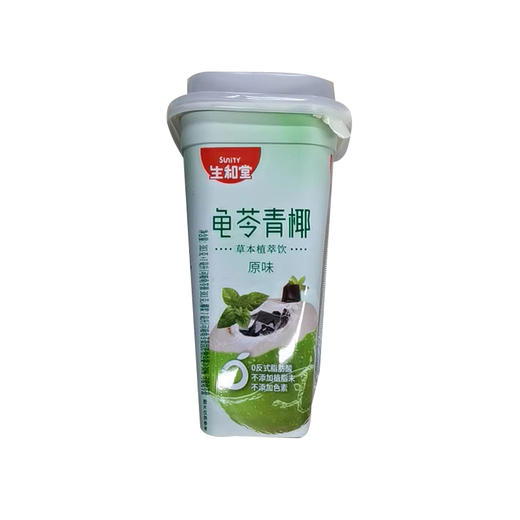 生和堂原味龟苓青椰草本植萃饮383g+7ml 商品图0