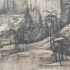 【定制书画】（北宋）许道宁《秋江渔艇图（高头渔父卷）》绢本 手卷  馆藏书画高仿复制艺术品（付款后28天内发货） 商品缩略图2