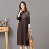 气质针织连衣裙冬季打底毛衣裙中长款内搭裙子CC-E-5260 商品缩略图2