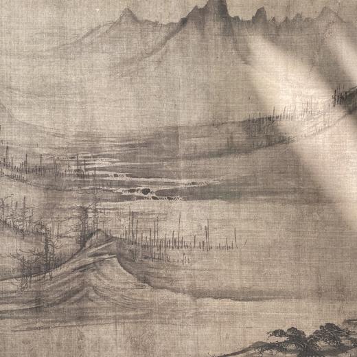 【定制书画】（北宋）许道宁《秋江渔艇图（高头渔父卷）》绢本 手卷  馆藏书画高仿复制艺术品（付款后28天内发货） 商品图8