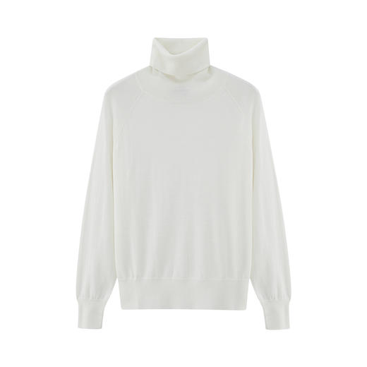 左岸冬日樽领套衫 白色/灰色/藏蓝 商品图5