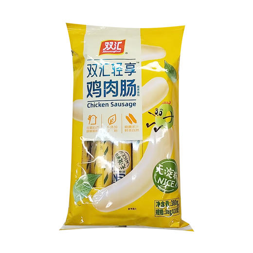双汇轻享无淀粉鸡肉肠38g*10 商品图0