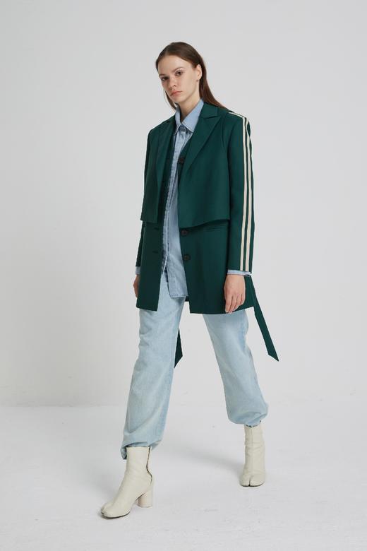 两件套中长款西装 商品图0