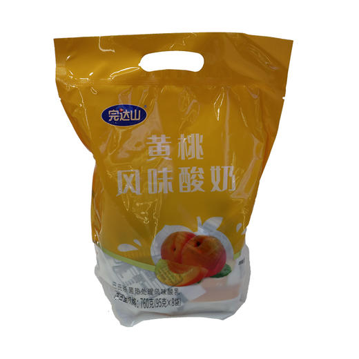 完达山黄桃风味酸奶95g*8 商品图0