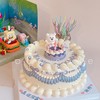 小狗熊立体小动物复古蛋糕-低糖处理无添加 商品缩略图1