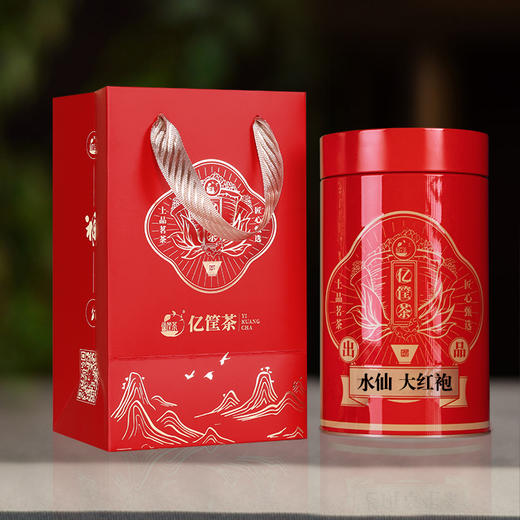 亿筐茶 250g大红袍手提袋 圆罐3920 商品图0