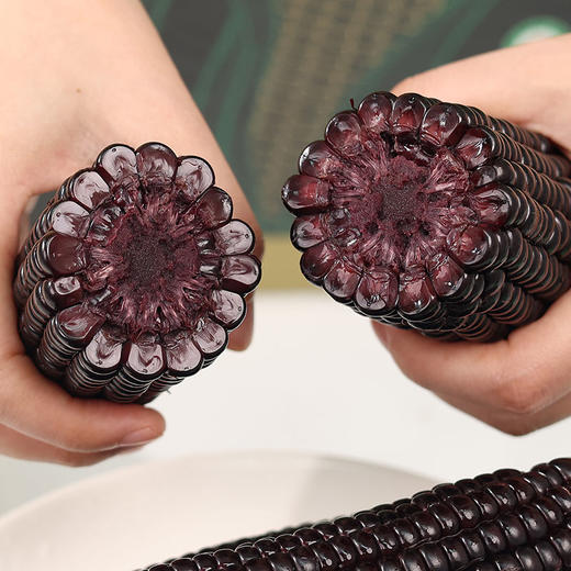 一号农场【有机黑糯玉米】新鲜真空锁鲜软糯鲜甜健康粗粮1.6KG 商品图2