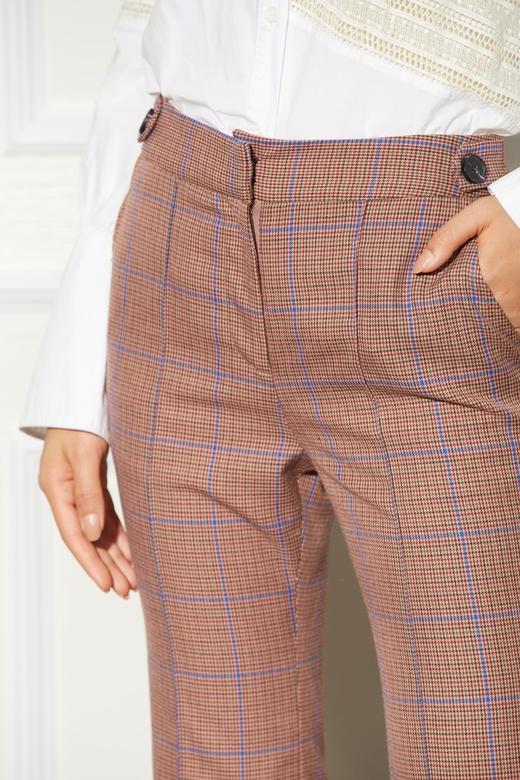 AVA 千鸟格修身长裤 5613 商品图3