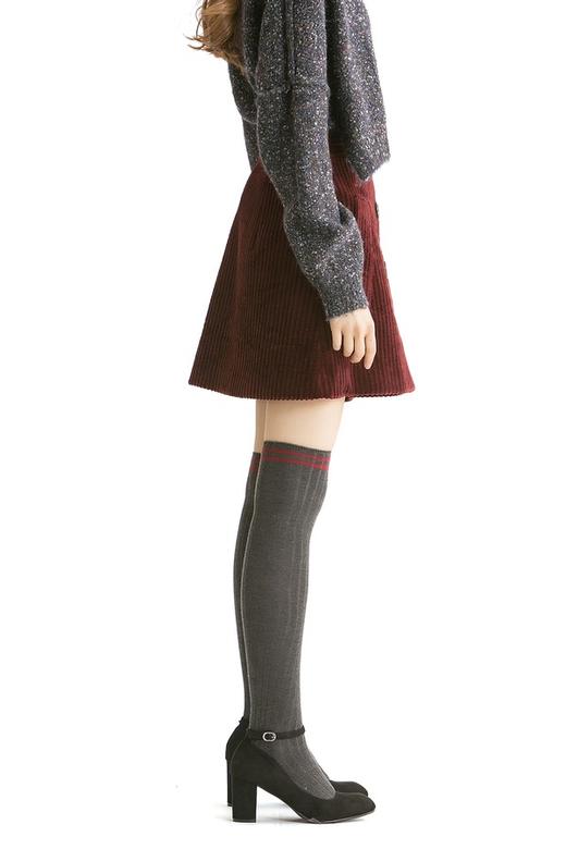 AVA 优雅灯芯绒半裙 795 商品图3