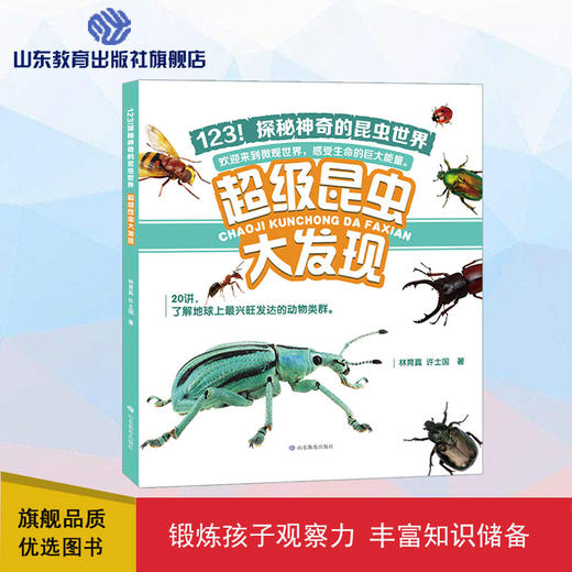 123！探秘神奇的昆虫世界 超级昆虫大发现 商品图0