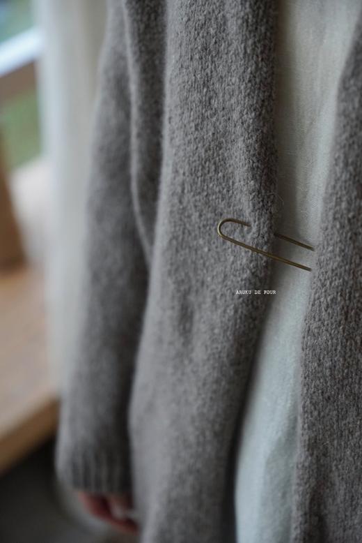 evam eva羊绒扣针开衫毛衣 商品图3