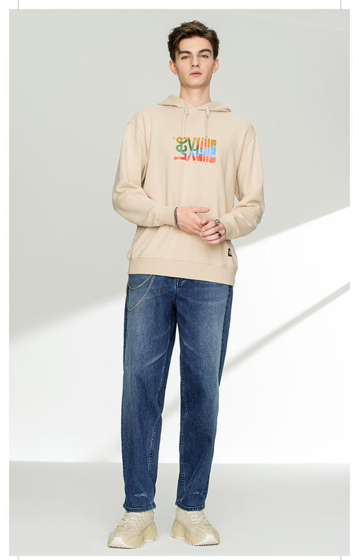 Lee XLINE男式连帽卫衣LMT0017694XH00F97W000 商品图2