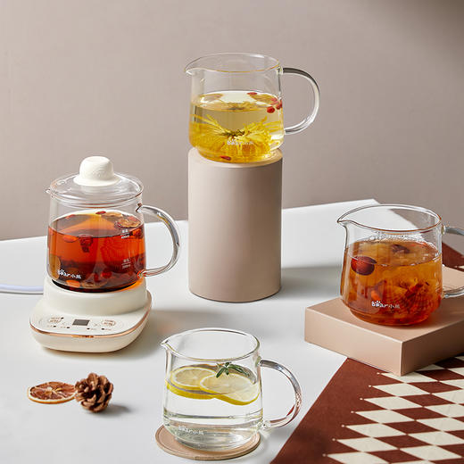 【小程序】小熊养生壶 YSH-D04C6 米黄 玻璃杯+玻璃内胆 商品图7