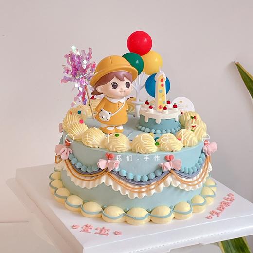 黄帽小女孩复古蛋糕-低糖处理无添加 商品图0