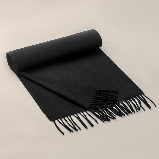 纯色羊绒围巾韩版简约亲肤舒适女款冬季加厚时尚保暖高端围脖32*195cm 商品图13