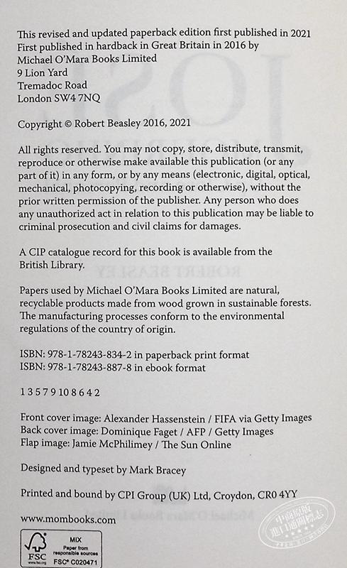 预售 【中商原版】真相 若泽穆里尼奥传 修订版 英文原版 Jose Mourinho Up Close and Personal Robert Beasley 商品图4