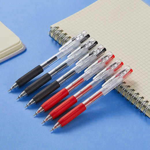 齐心 K5511 速干按动中性笔 精钢尖锥笔头 0.5mm 商品图4