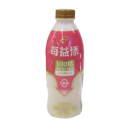 伊利每益添百香果味活性乳酸菌饮品900ml 商品图0