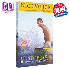 【中商原版】永不止步 Unstoppable 英文原版 Nick Vujicic 尼克 胡哲 势不可挡 人生不设限 姊妹篇 豆瓣高分推荐
