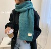 【限时折扣】纯色egg针织柔软毛绒围巾100-135CM 商品缩略图1