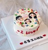 一家人头像手绘蛋糕-低糖处理无添加 商品缩略图4