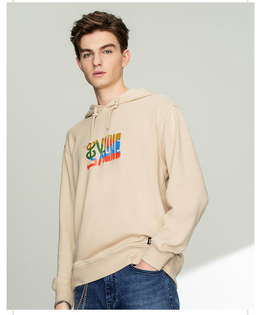 Lee XLINE男式连帽卫衣LMT0017694XH00F97W000 商品图1