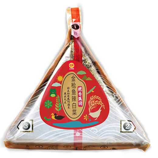 正大金枪鱼辣白菜脆香饭团100g 商品图0